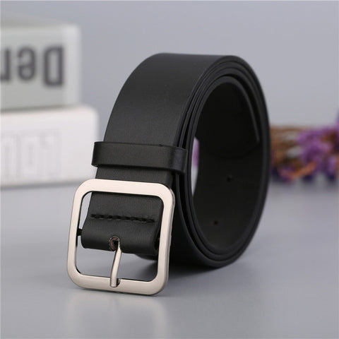 NO.ONEPAUL Belt female Japanese pin buckle decoration elegant simple wild student retro jean new design ladie belt free shipping