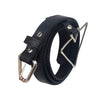 Women Waist Belt Lovely Women's Big Ring Decorated Belts Female Hot Newest Design Fashion Gold Pin Buckle Solid PU Leather Strap