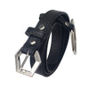 Women Waist Belt Lovely Women's Big Ring Decorated Belts Female Hot Newest Design Fashion Gold Pin Buckle Solid PU Leather Strap
