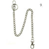 1-3 Layer Rock Punk Hook Trouser Pants Waist Link Belt Metal Wallet Silver Chain Hip Hop Chain Belts for Women Pants Accessories