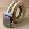 Best YBT Unisex tactical belt Top quality 4 mm thick 3.8 cm wide casual canvas belt Outdoor Alloy Automatic buckle men Belt