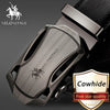 NO.ONEPAUL Luxury brand Male Genuine Leather Strap Belts For Men Top Quality Belt Automatic Buckle black Belts Cummerbunds