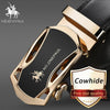 NO.ONEPAUL Luxury brand Male Genuine Leather Strap Belts For Men Top Quality Belt Automatic Buckle black Belts Cummerbunds