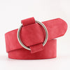 Fashion Classic round buckle Ladies wide belt Women's 2019 design high quality female casual leather belts for jeans kemer