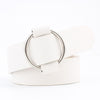 Fashion Classic round buckle Ladies wide belt Women's 2019 design high quality female casual leather belts for jeans kemer
