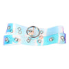 New Laser Women Belt Holographic Clear Waist Belt Metal Pin Buckle  Transparent Waist Belts for Women Belt Waistband 100cm